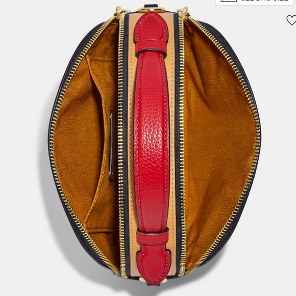 New Coach Disney Mickey Mouse Keith Haring Serena Satchel Crossbody bag - Picture 6 of 7